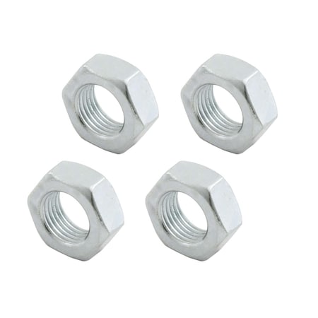 Allstar Performance 0.5 in. 20 Right Hand Steel Jam Nuts, 4PK ALL18258